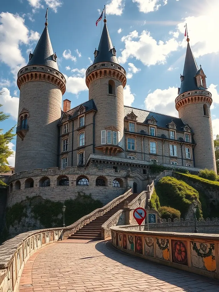 A digitally restored image of Dame Hautebrune, showcasing the foundation's efforts in bringing history to life through modern technology.